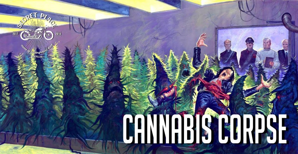 image article Cannabis Corpse, le gang de death old-school en tournée en France -A Montpellier le 28 mars à la Secret Place !