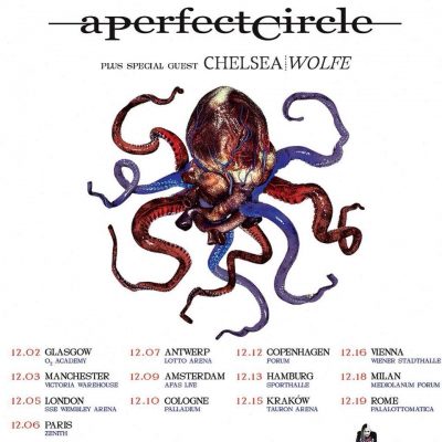 image article A PERFECT CIRCLE et CHELSEA WOLFE annoncent une tournée européenne pour Décembre !!