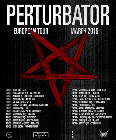 image article PERTURBATOR ( Synthwave / France ) annonce une tournée européenne pour 2019 !!