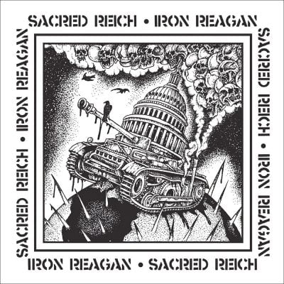 image article SACRED REICH dévoile un premier extrait de son split avec IRON REAGAN !!