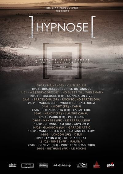 image article HYPNO5E annonce une tournée européenne pour cet hiver !!