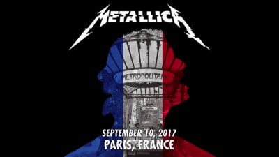 image article Dans le cadre des METALLICA Mondays, le groupe américain diffuse un live à l’AccorHotels Arena de Paris de 2017 !!