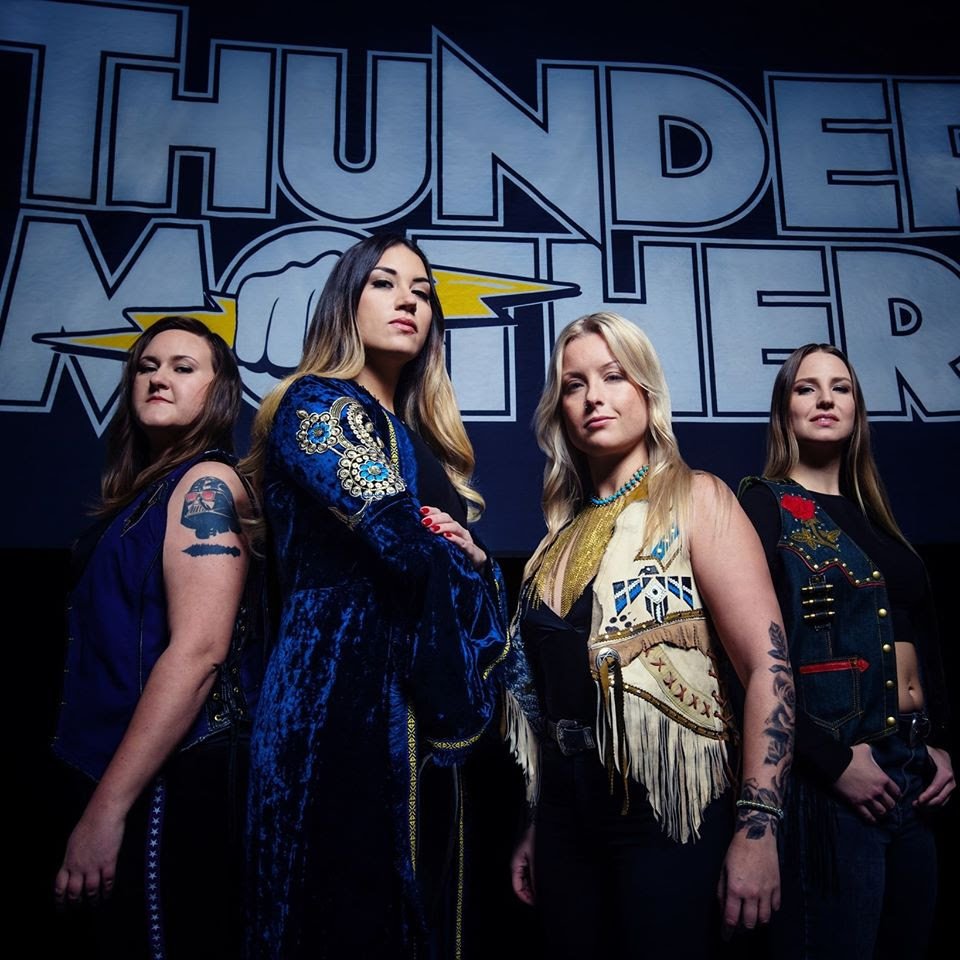 image article Les rockeuses suédoises de THUNDERMOTHER sont de retour