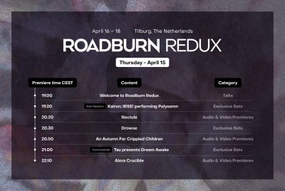 image article Le ROADBURN REDUX se tiendra en ligne du 15 au 18 avril : le programme complet