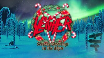 image article Le super-groupe SLEIGHER nous offre "Seasons Greetings in the Abyss", une reprise de SLAYER très Noël !