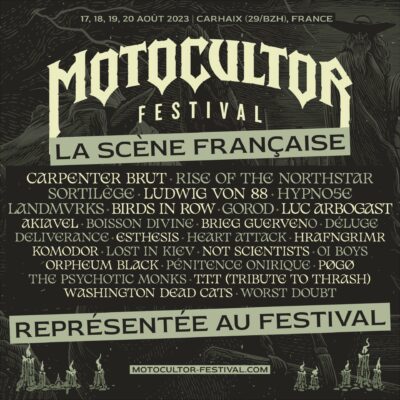image article MOTOCULTOR Festival : 9 nouveaux groupes français s'ajoutent à l'affiche !